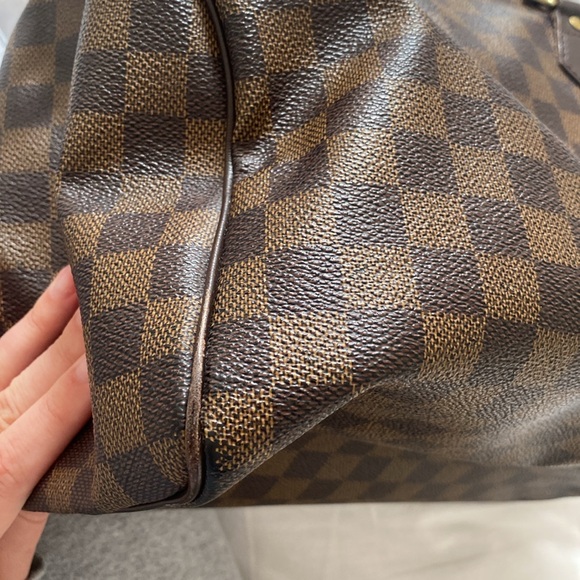 Louis Vuitton Speedy 30 Damier Ebene Satchel - Picture 15 of 16